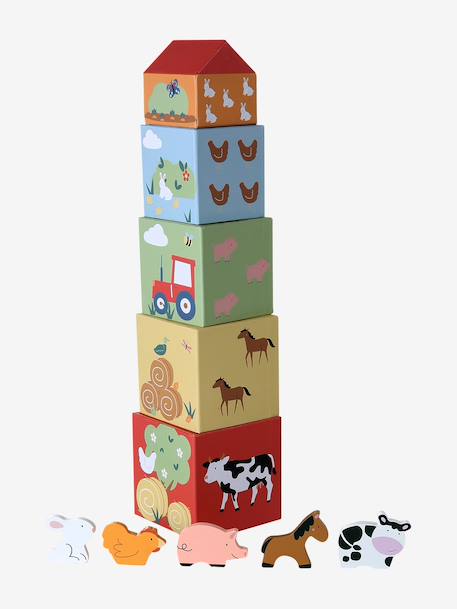 Discovery set: FINE MOTOR SKILLS, BALANCE AND EARLY REASONING in FSC®100% wood multicoloured 