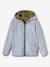 Reversible hooded jacket for boys khaki 