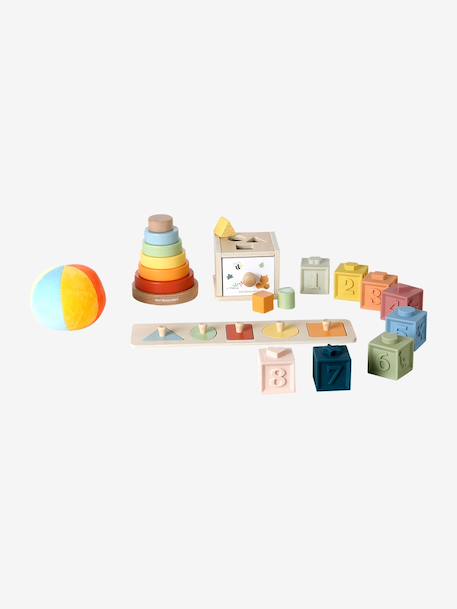 Discovery set: FINE MOTOR SKILLS AND EYE-HAND COORDINATION in FSC® wood multicoloured 