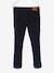 Slim Leg Corduroy Trousers for Boys bordeaux red+Dark Blue+Tan 