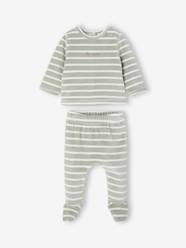 -Pack of 2 newborn long-sleeved pyjamas