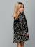 Sequin dress for girls chocolate 