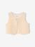 Newborn sleepsuit, cardigan and hat set for baby girls ecru 