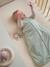 Corduroy baby sleep bag clay beige+sage green 