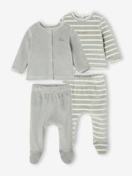 -Pack of 2 newborn long-sleeved pyjamas