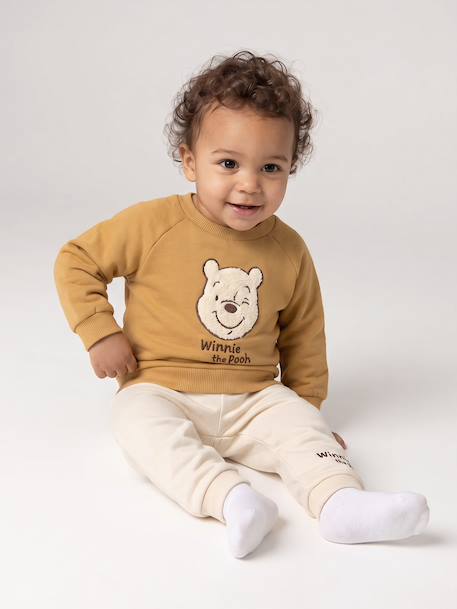 Winnie the Pooh outfit set for baby boys curry yellow 