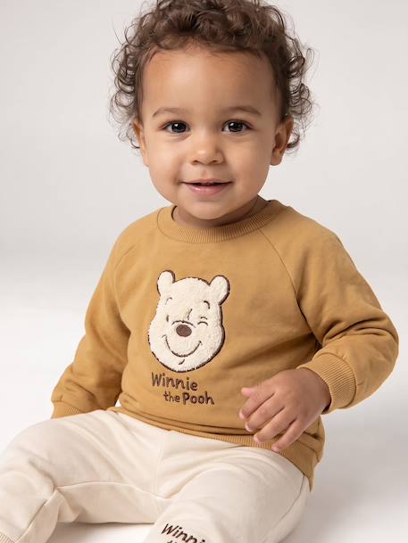Winnie the Pooh outfit set for baby boys curry yellow 