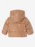 Hooded puffer jacket for baby girls hazel+night blue 