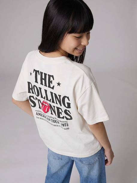 ROLLING STONES T-shirt for girls ecru 