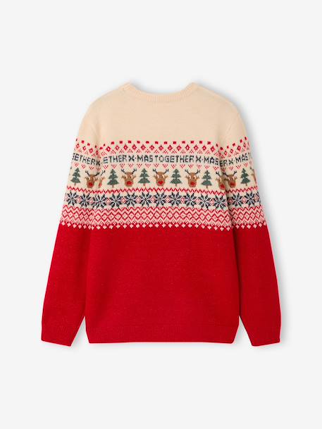 Women's Christmas jumper Family capsule red 