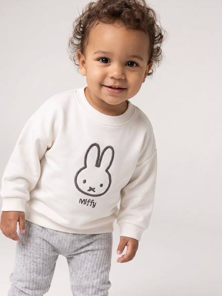 Miffy baby set marl grey 