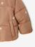 Hooded puffer jacket for baby girls hazel+night blue 