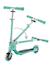 Junior foldable scooter with lights by GLOBBER green 