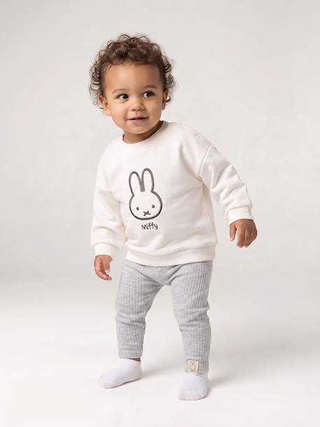 Miffy baby set marl grey 