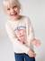 Long-sleeved T-shirt for girls ecru 