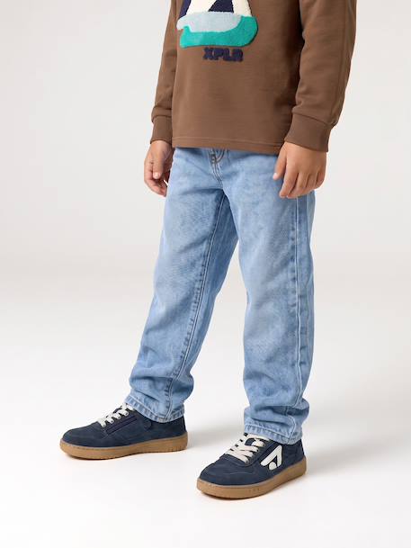 Straight-leg jeans for boys brut denim+stone 