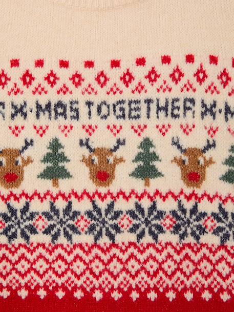 Women's Christmas jumper Family capsule red 