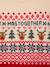 Women's Christmas jumper Family capsule red 