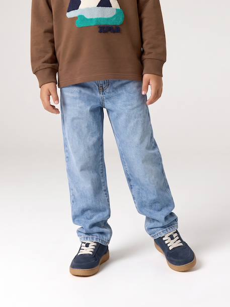 Straight-leg jeans for boys brut denim+stone 