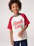 Raglan short-sleeved T-shirt for boys red 