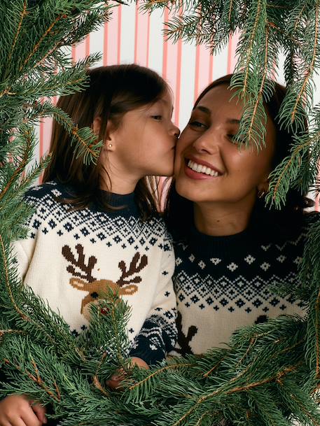 Draw from the Christmas Capsule for Adults and Families navy blue 