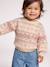Long-sleeved jumper for baby girls rose 