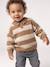 Polo jumper for baby taupe 