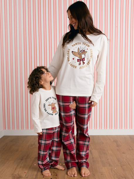 Women's Family Capsule pyjamas ecru 