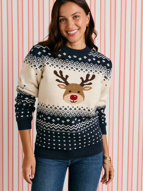 Draw from the Christmas Capsule for Adults and Families navy blue 