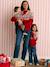 Women's Christmas jumper Family capsule red 