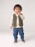 Sherpa baby gilet green 