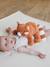 Weighted red panda soft toy KALOO orange 