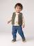 Sherpa baby gilet green 