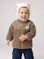 Zip-up jacket for baby boys taupe 