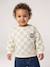 Long-sleeved sweatshirt for baby sage green 