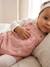 4-piece set for baby girls pale pink 