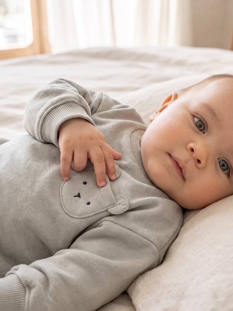 Sweatshirt and trousers set for newborn baby crystal blue 
