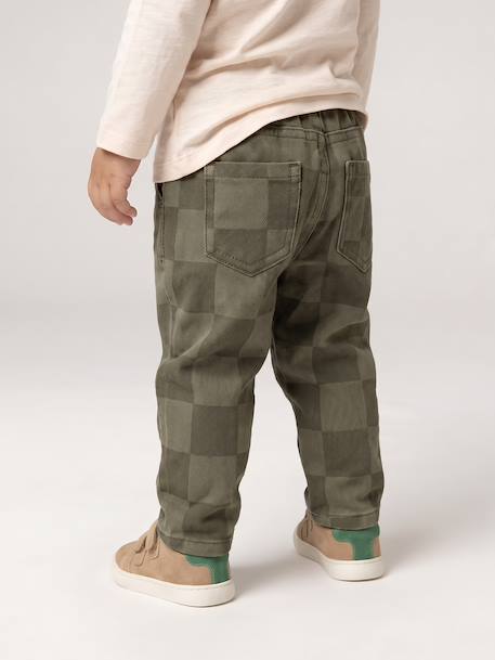 Trousers for baby khaki 