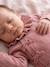 Knitted baby set for baby girls blush 