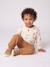 T-shirt and trousers set for baby caramel+green 