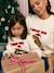 Christmas sweatshirt for girls vanilla 