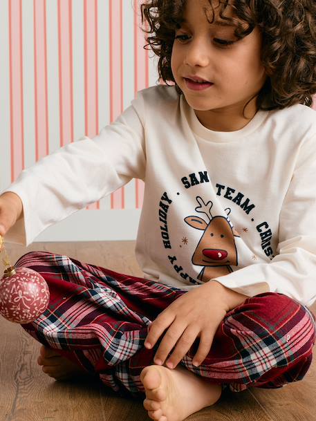 2-piece pyjamas Family Capsule for boys ecru 