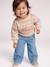 Long-sleeved jumper for baby girls rose 