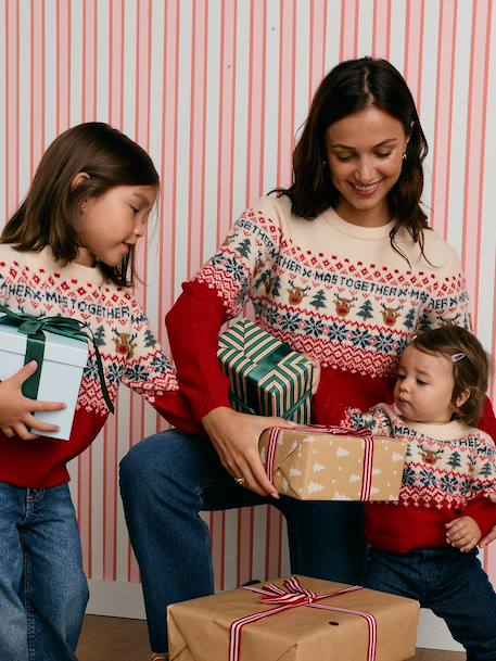 Christmas jumper Family capsule red 