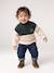 Fleece sweatshirt for baby fir green 