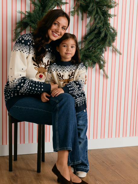 Draw from the Christmas Capsule for Adults and Families navy blue 