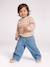 Long-sleeved jumper for baby girls rose 