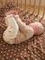 Cotton muslin playpen mat chocolate 