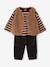 3-piece outfit for baby boys anthracite 