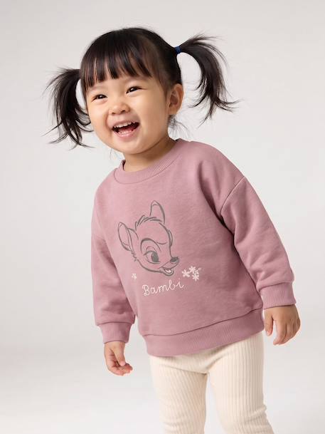 Bambi outfit for baby girls mauve 
